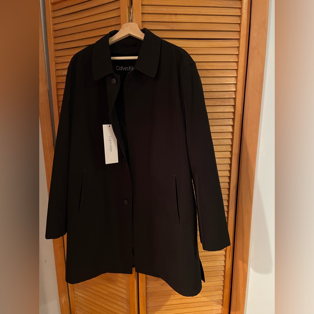 Nwt Calvin Klein Men’s Xl Pea Coat